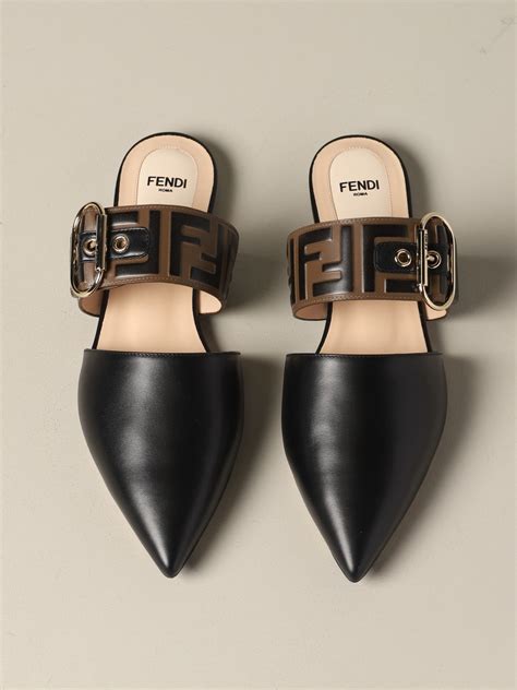 fendi sandals on feet|fendi women's flat sandals.